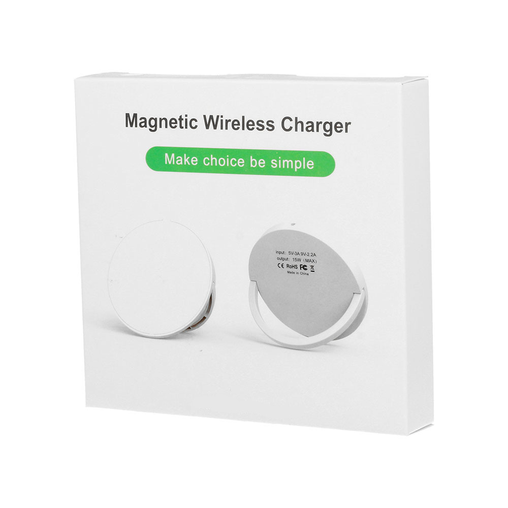 15w Chargeur sans fil magnétique de voiture rapide + pour Magsafe Silicone  Case pour Samsung Galaxy S23 S22 S21 Ultra Plus Support de charge de