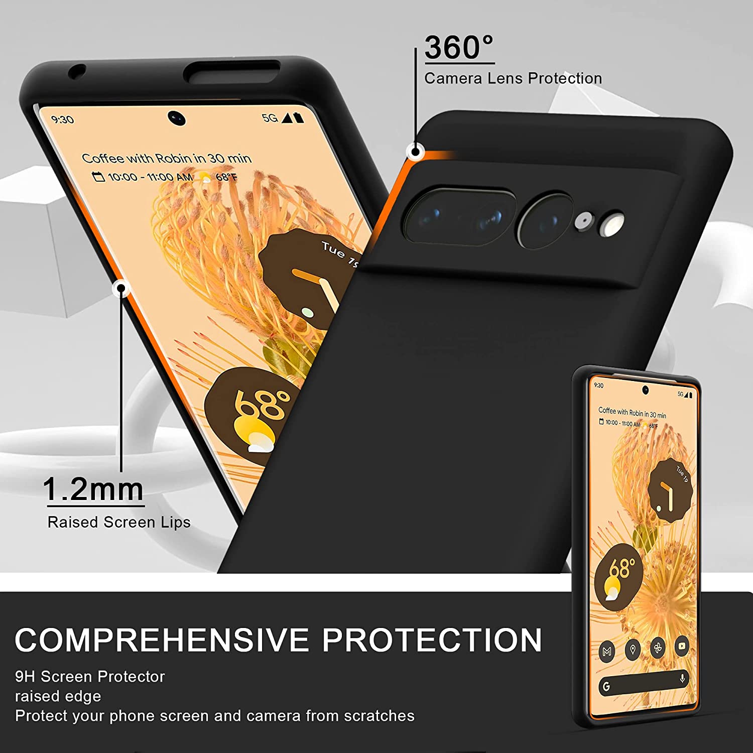 google-pixel-7-black-case-lb