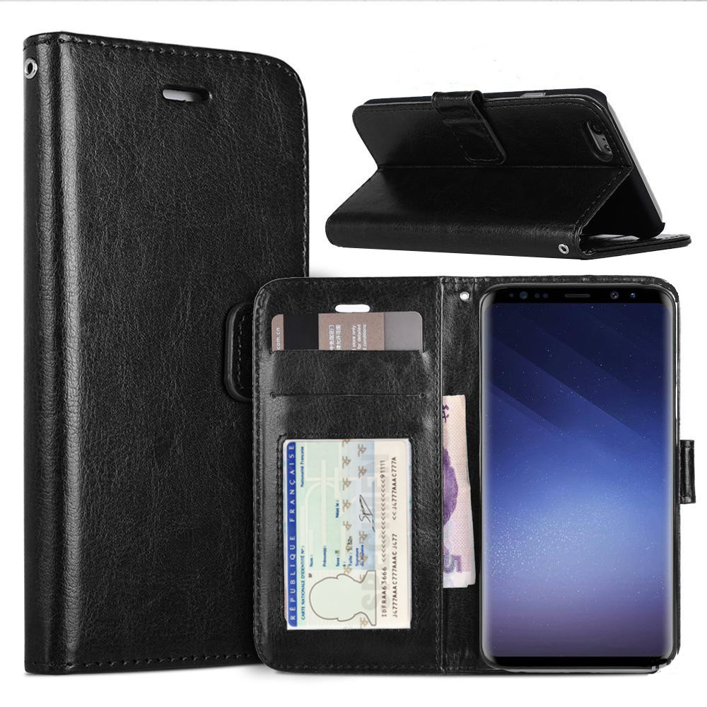 etui coque portefeuille samsung s8