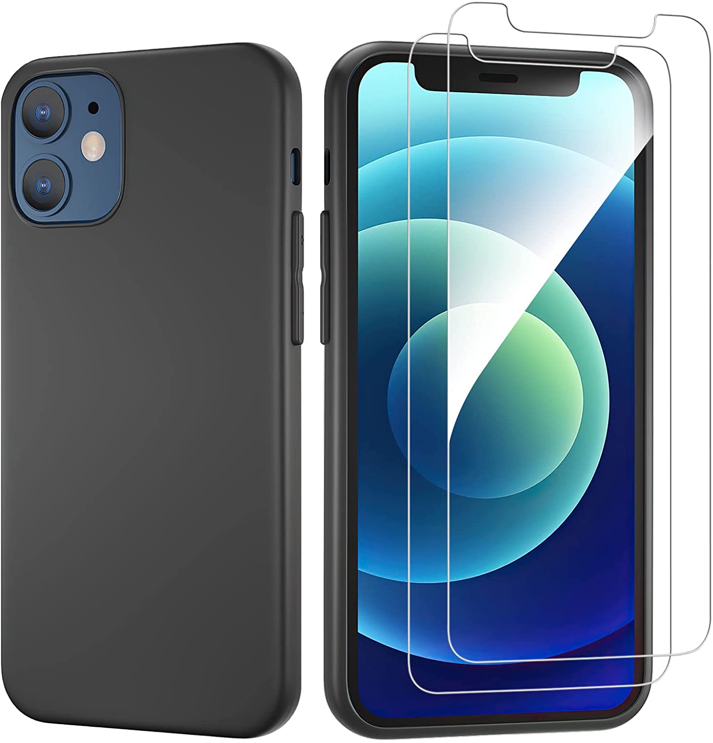 iphone12-blackcase-glassx2