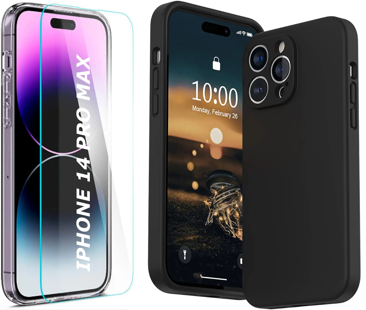 coque-silicone-iphone-14-pro-max-noir-protection-ecran-littleboutik