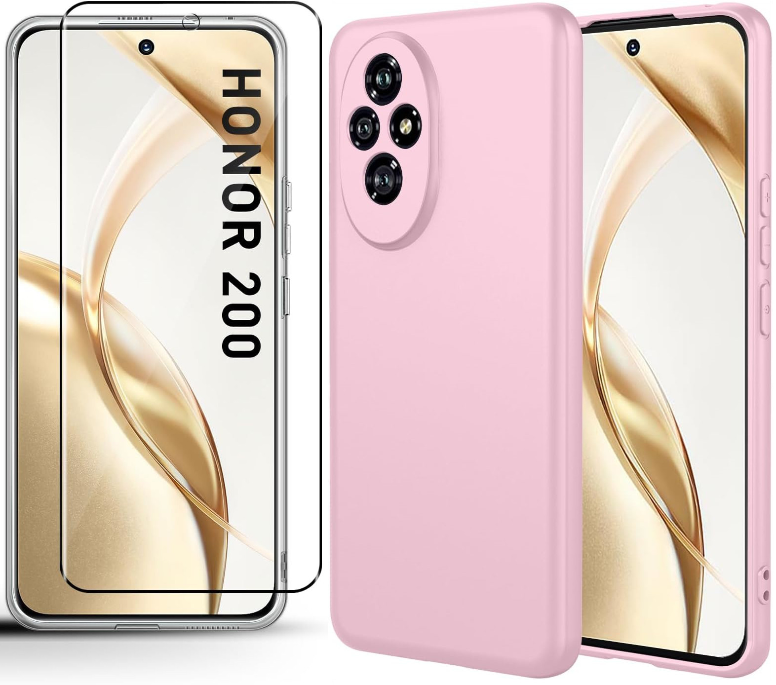 coque-rose-pour-honor-200-silicone-vitre-protection-little-boutik