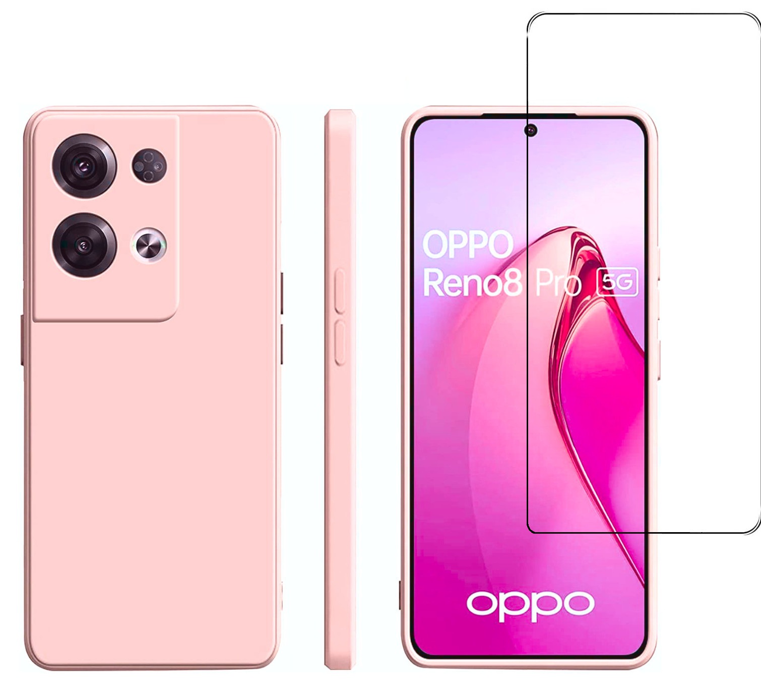 coque-rose-oppo-reno-8-pro-5g-glass-pro-little-boutik