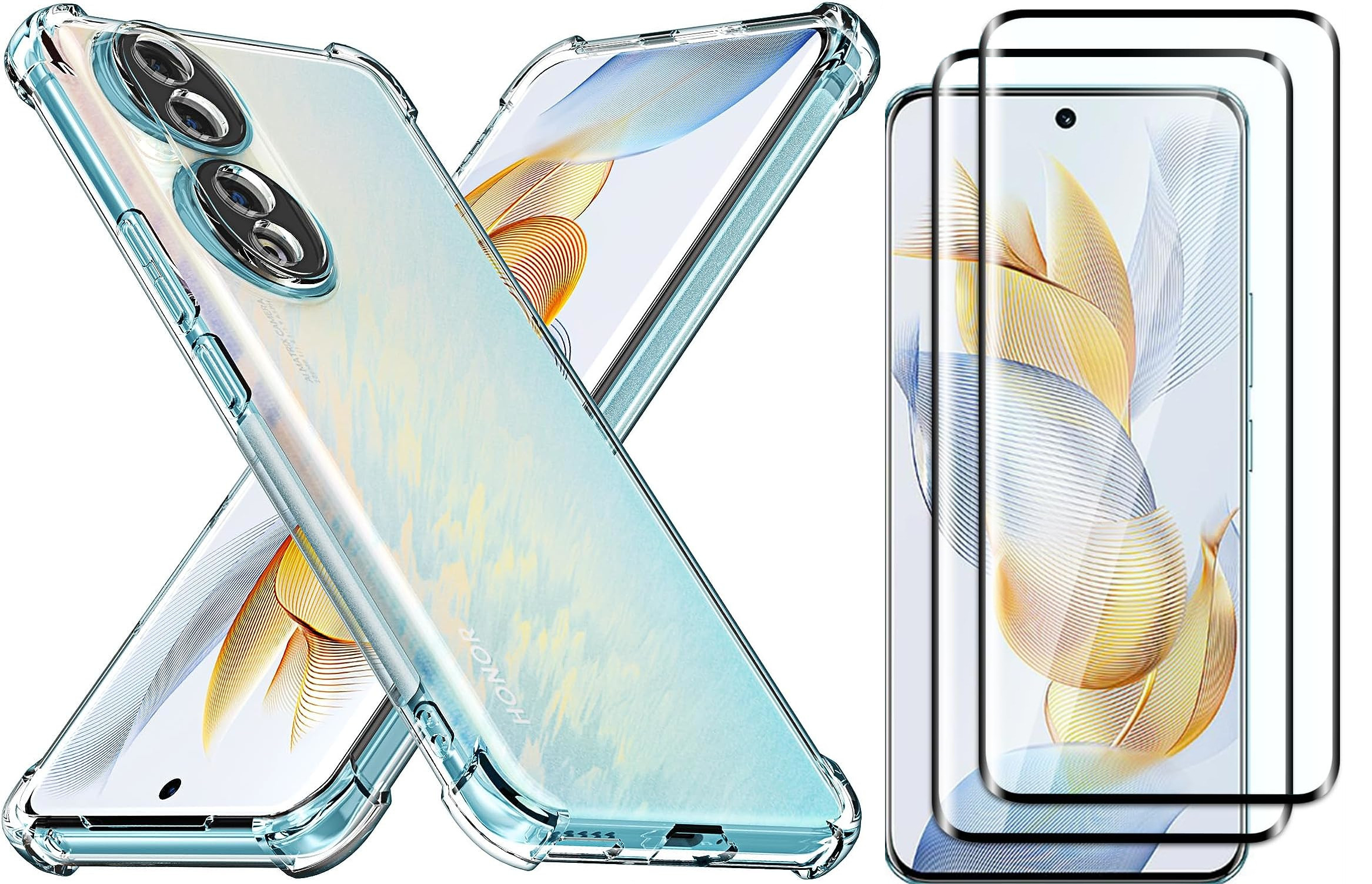 case-4-coins-renforces-glass-x2-pour-honor-90-5g-little-boutik