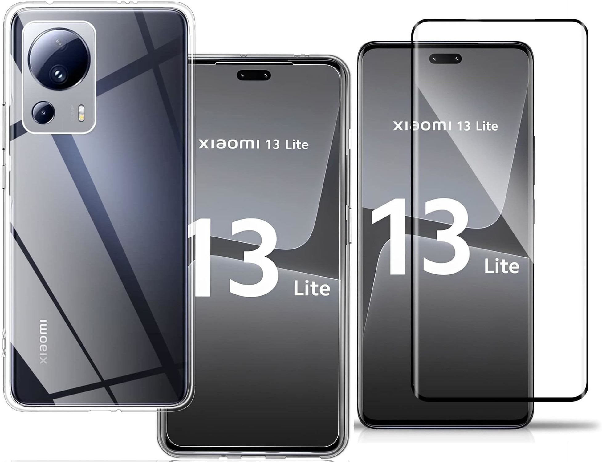 coque-silicone-transparente-verre-trempe-xiaomi-13-lite-5g-little-boutik