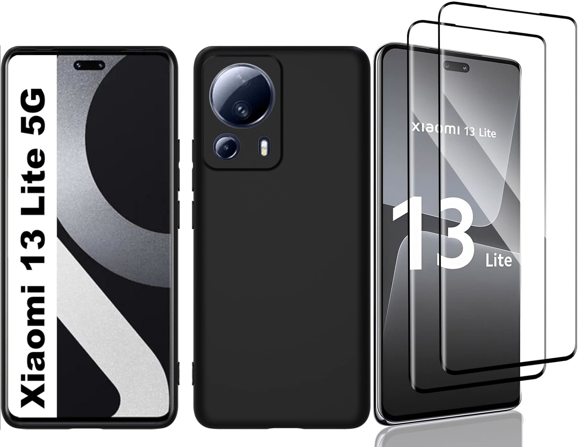 case-black-glass-x2-xiaomi-13-lite-5g-little-boutik