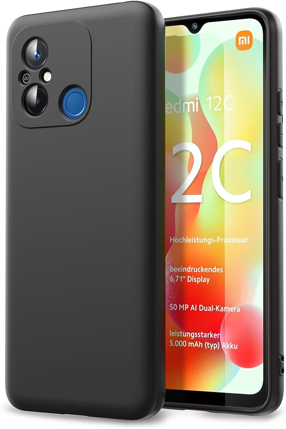 coque-black-redmi-12c-little-boutik