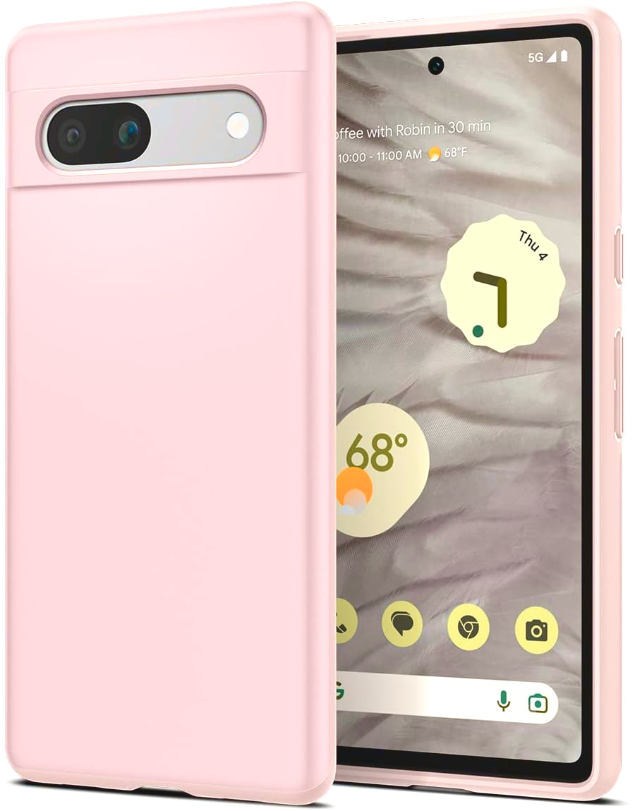 coque-silicone-rose-google-pixel-7a-little-boutik