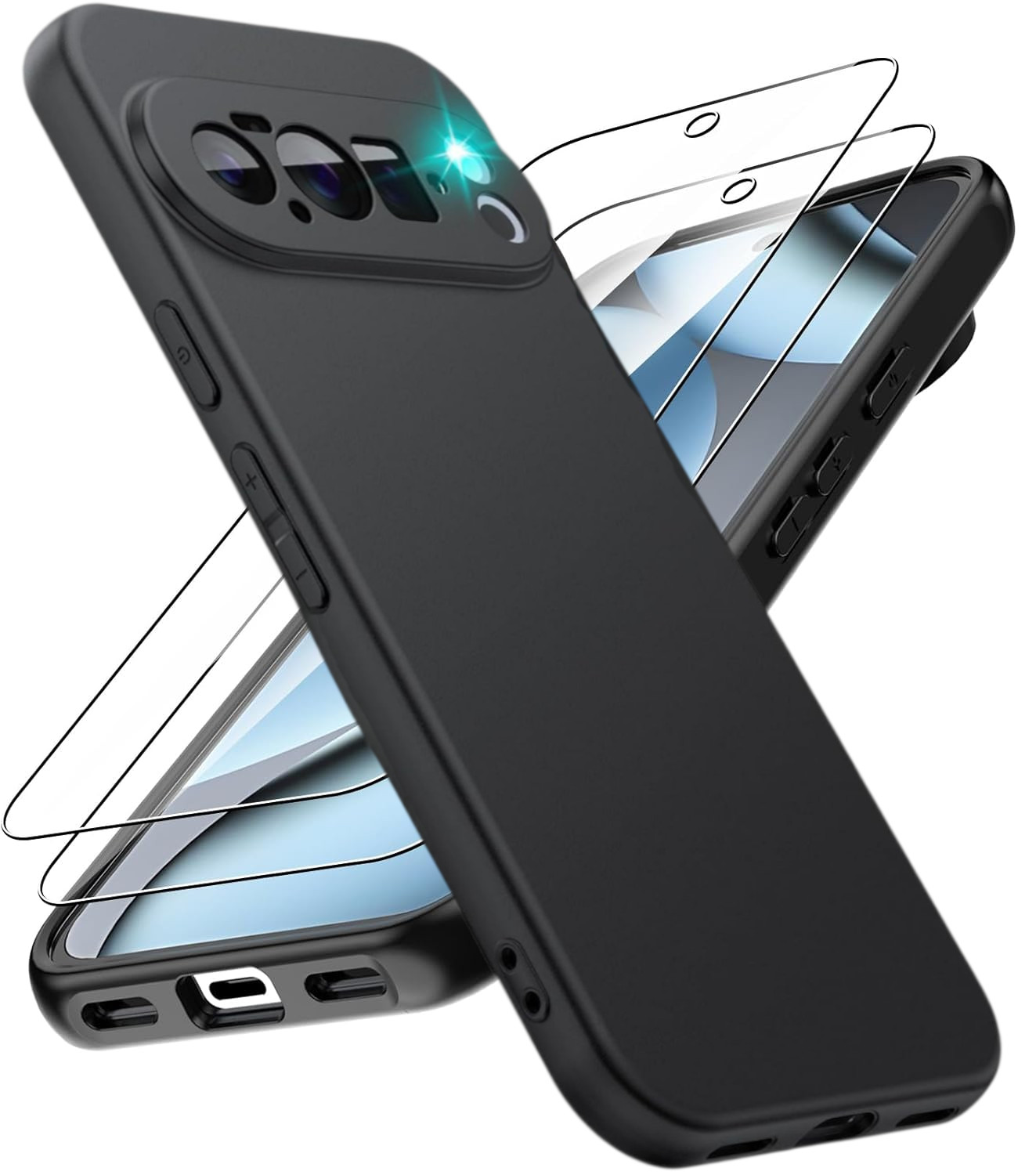 coque-noir-antichoc-verre-trempe-x2-pour-pixel-10-pro-little-boutik