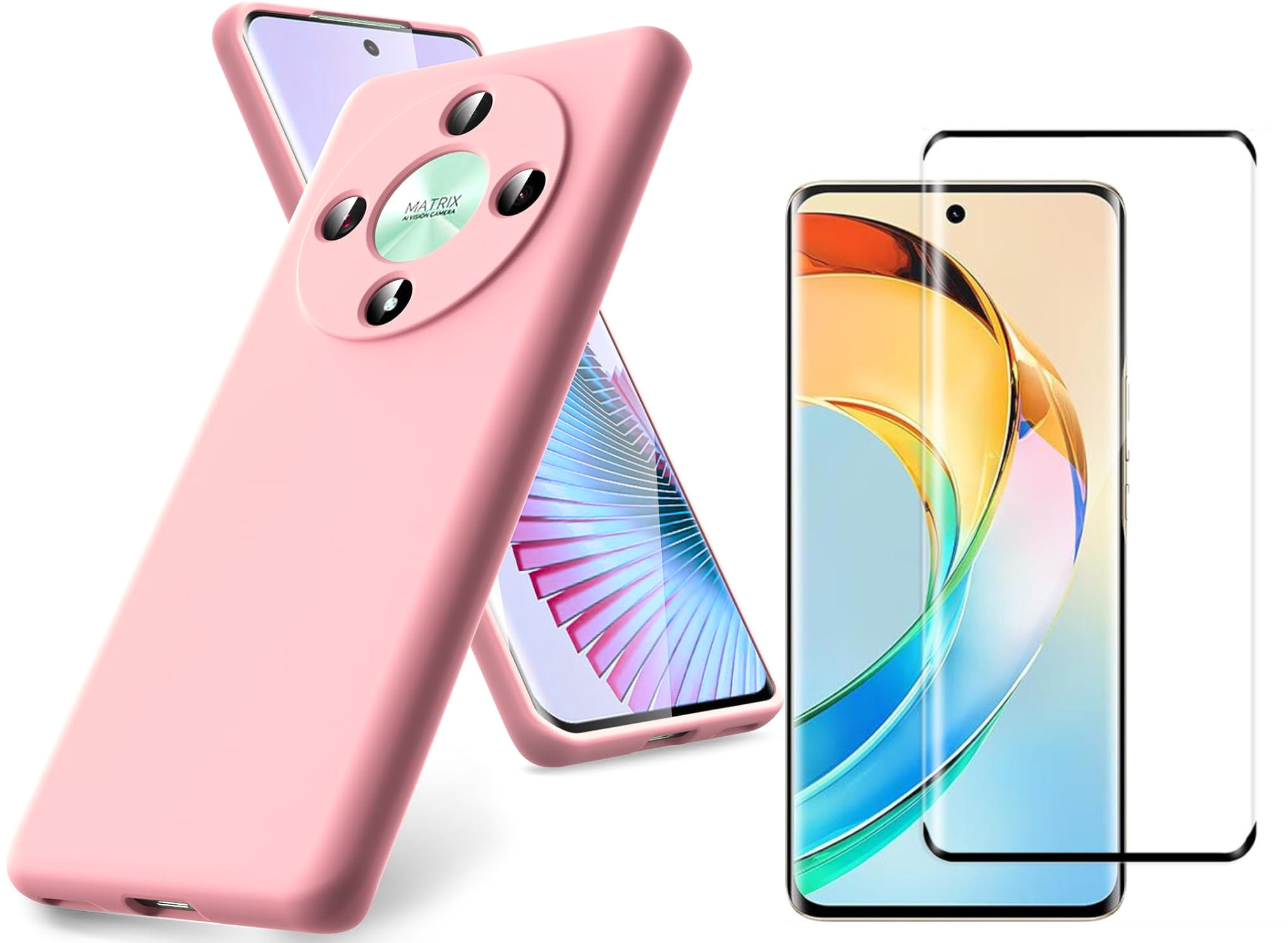 coque-silicone-rose-verre-trempe-pour-honor-magic-6-lite-little-boutik