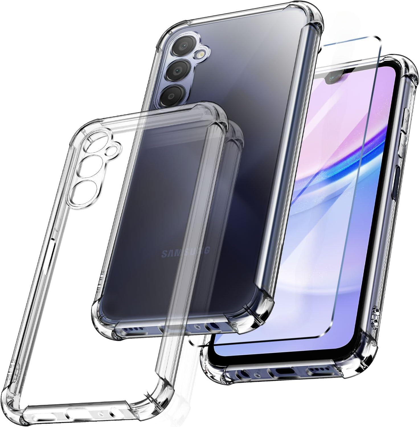 coque-silicone-transparente-antishock-verre-trempe-protection-ecran-pour-samsung-galaxy-a15-little-boutik
