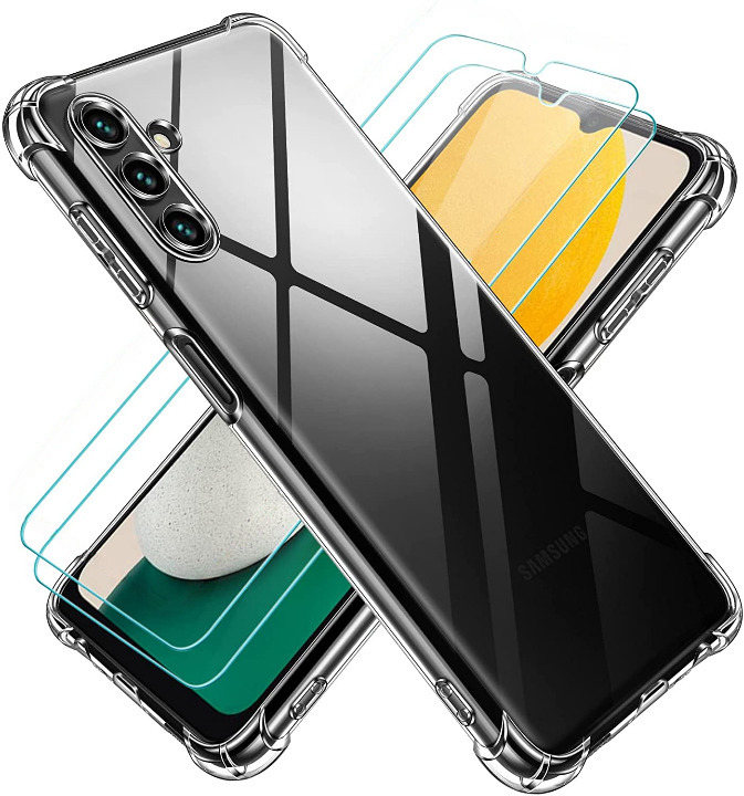 pour-samsung-a13-coque-silicone-antichoc-protection-ecran-x2