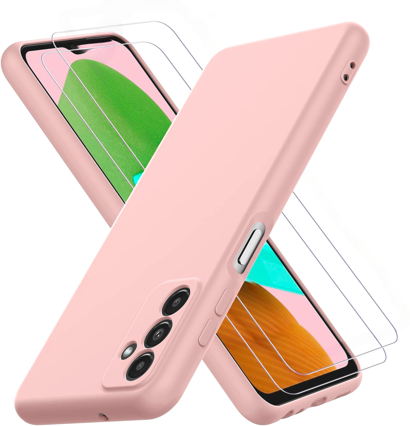 coque-rose-verre-trempe-x2-samsung-m23-5g-m13-4g-little-boutik