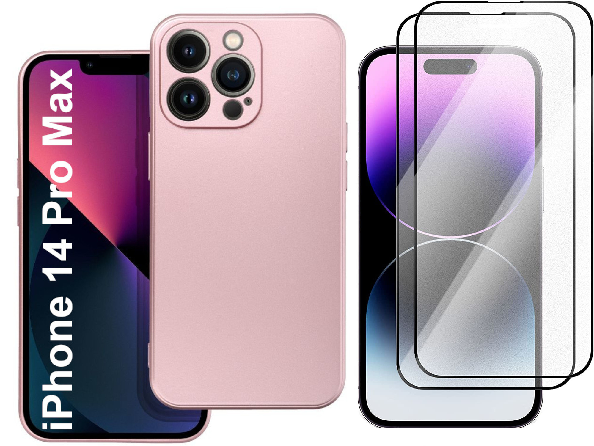 coque-metalique-rose-glass-x2-iphone-14-pro-max-little-boutik