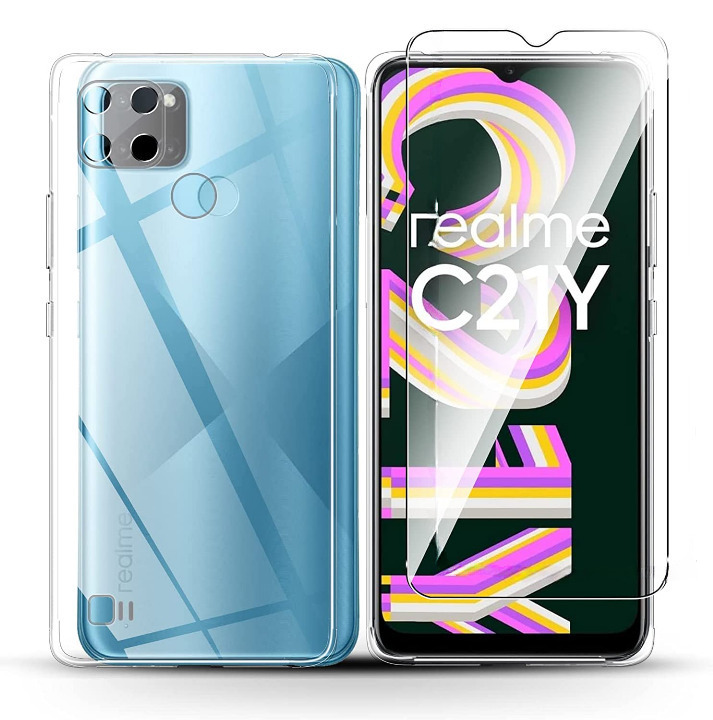 realme-c25y-c21y-coque-silicone-transparente-glass