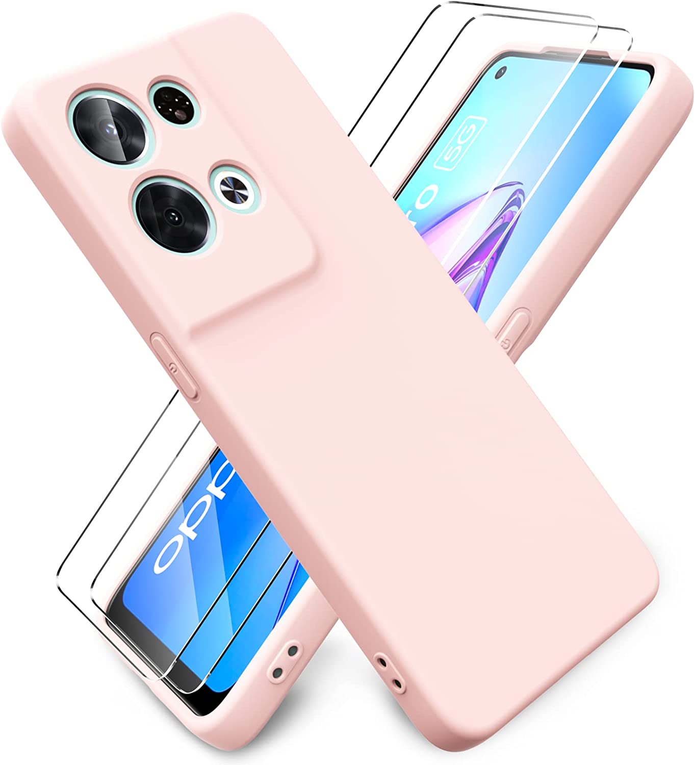 coque-rose-oppo-reno-8-pro-5g-glass-x2-little-boutik