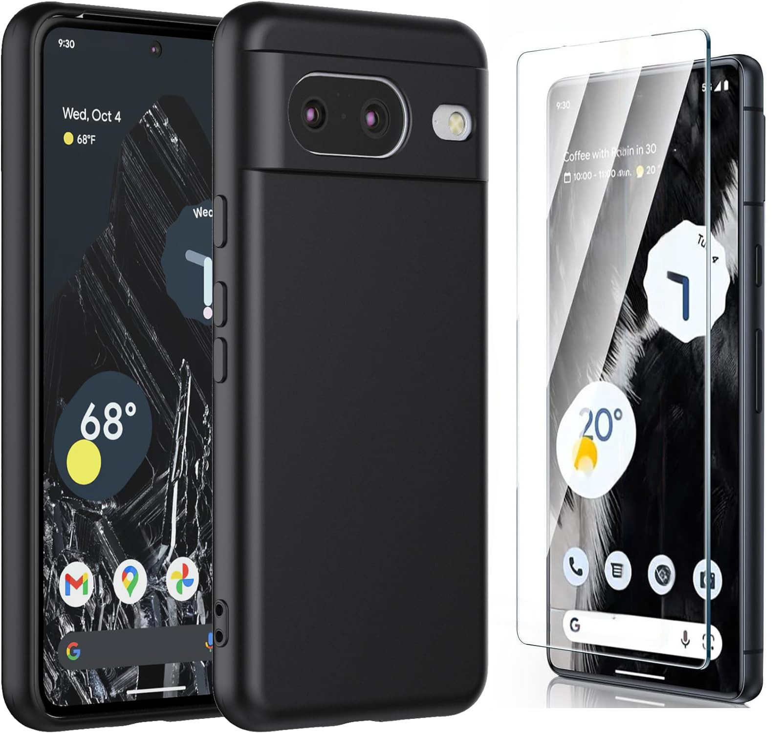 case-silicone-protection-ecran-google-pixel-8-noir-little-boutik