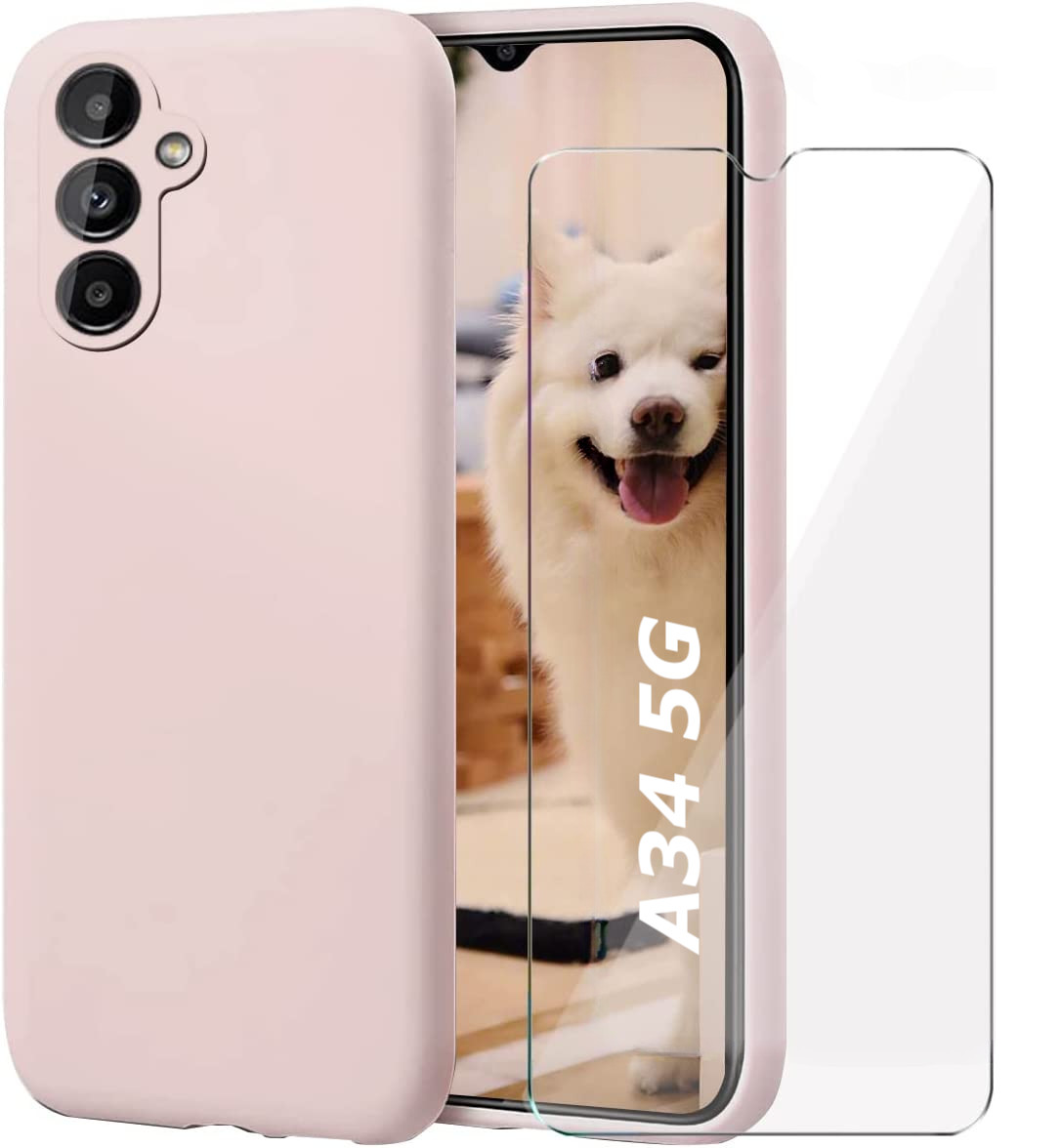 coque-silicone-rose-glass-samsung-a34-little-boutik