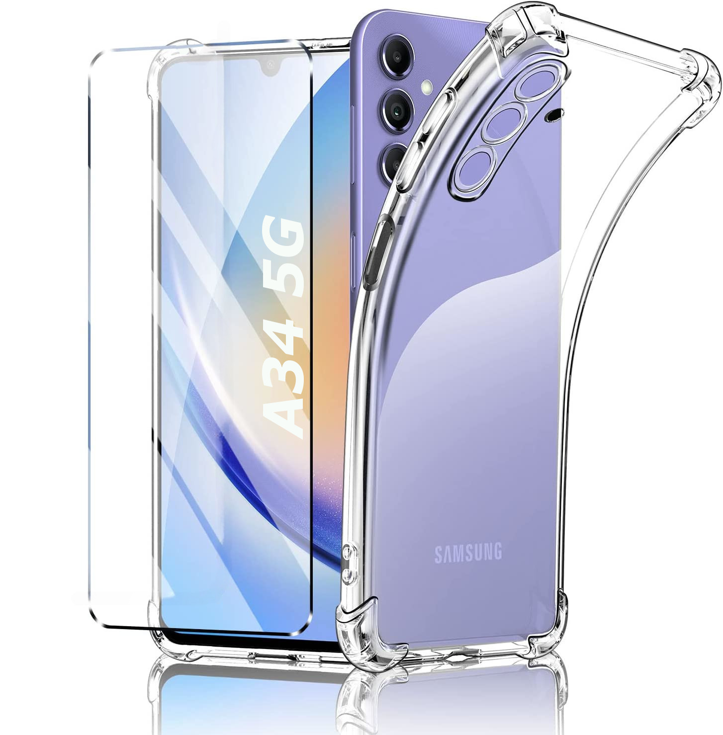 coque-silicone-4-coins-renforces-verre-trempe-samsung-a34-little-boutik