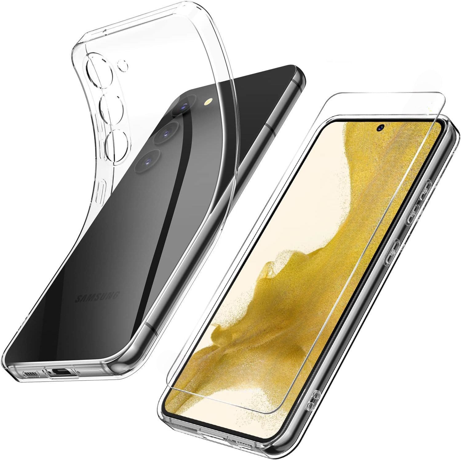 coque-silicone-transparente-verre-trempe-samsung-s23-5g-little-boutik