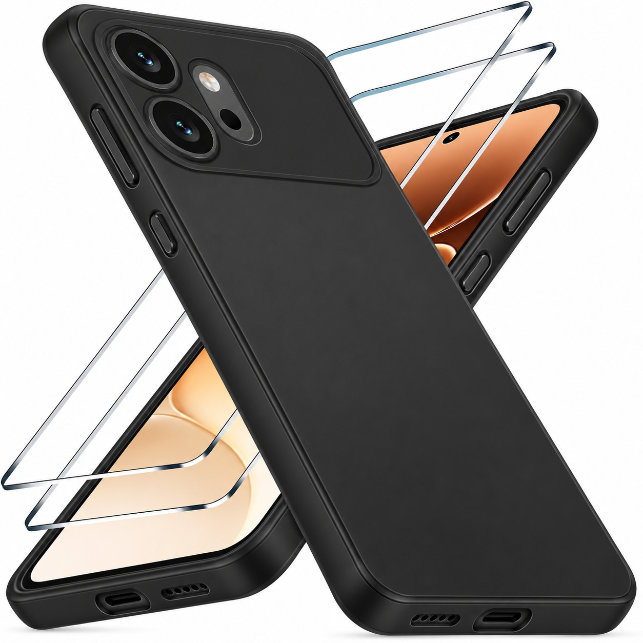 coque-silicone-antichoc-noir-verre-trempe-x2-pour-honor-600-little-boutik