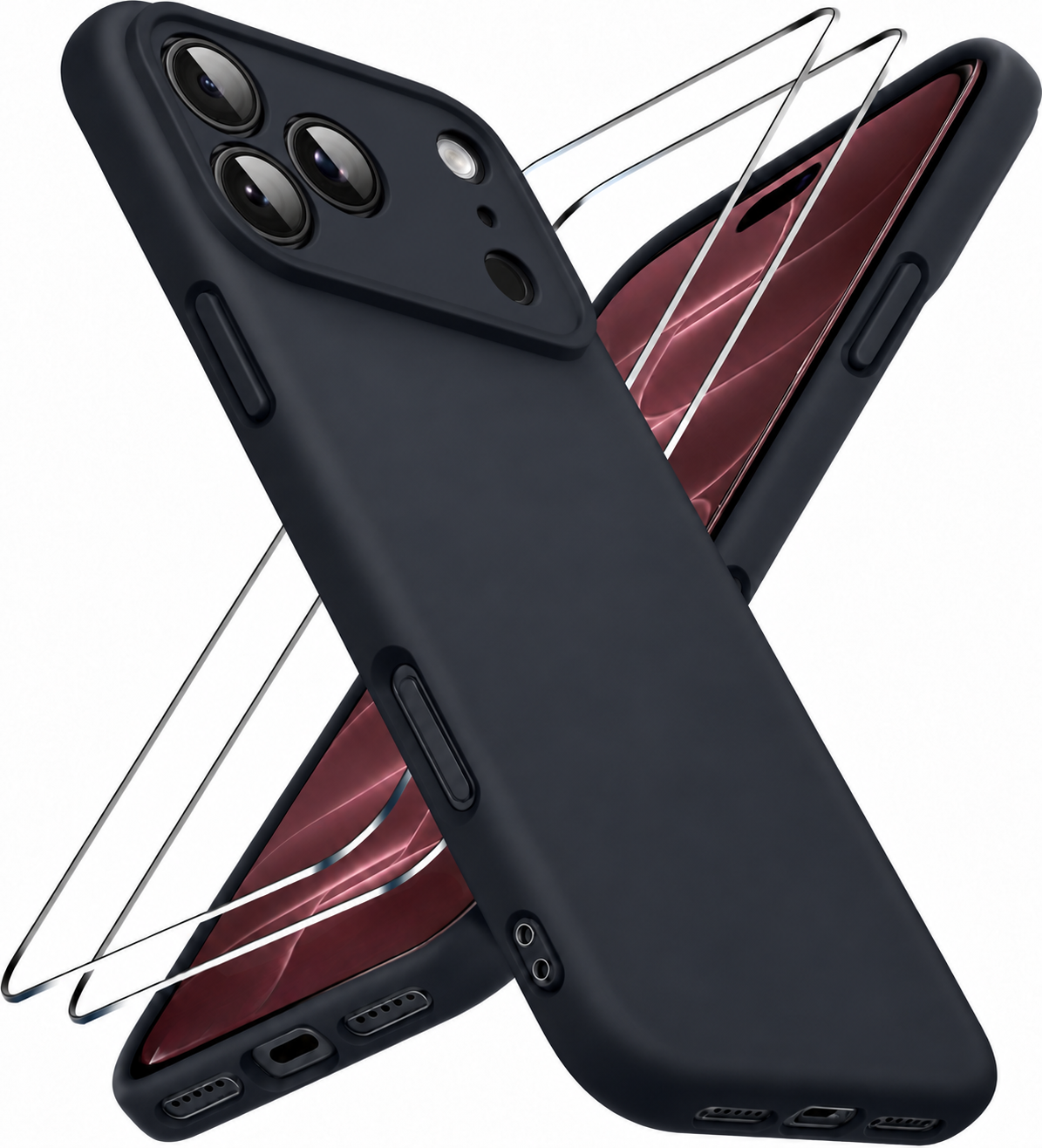 coque-noir-tpu-verre-trempe-x2-pour-iphone-18-pro-little-boutik