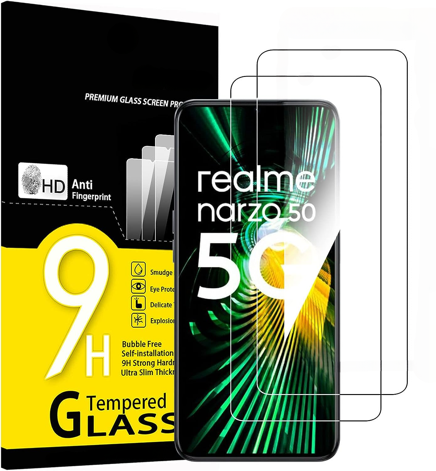 verre-trempe-x2-realme-narzo-50i-prime-little-boutik