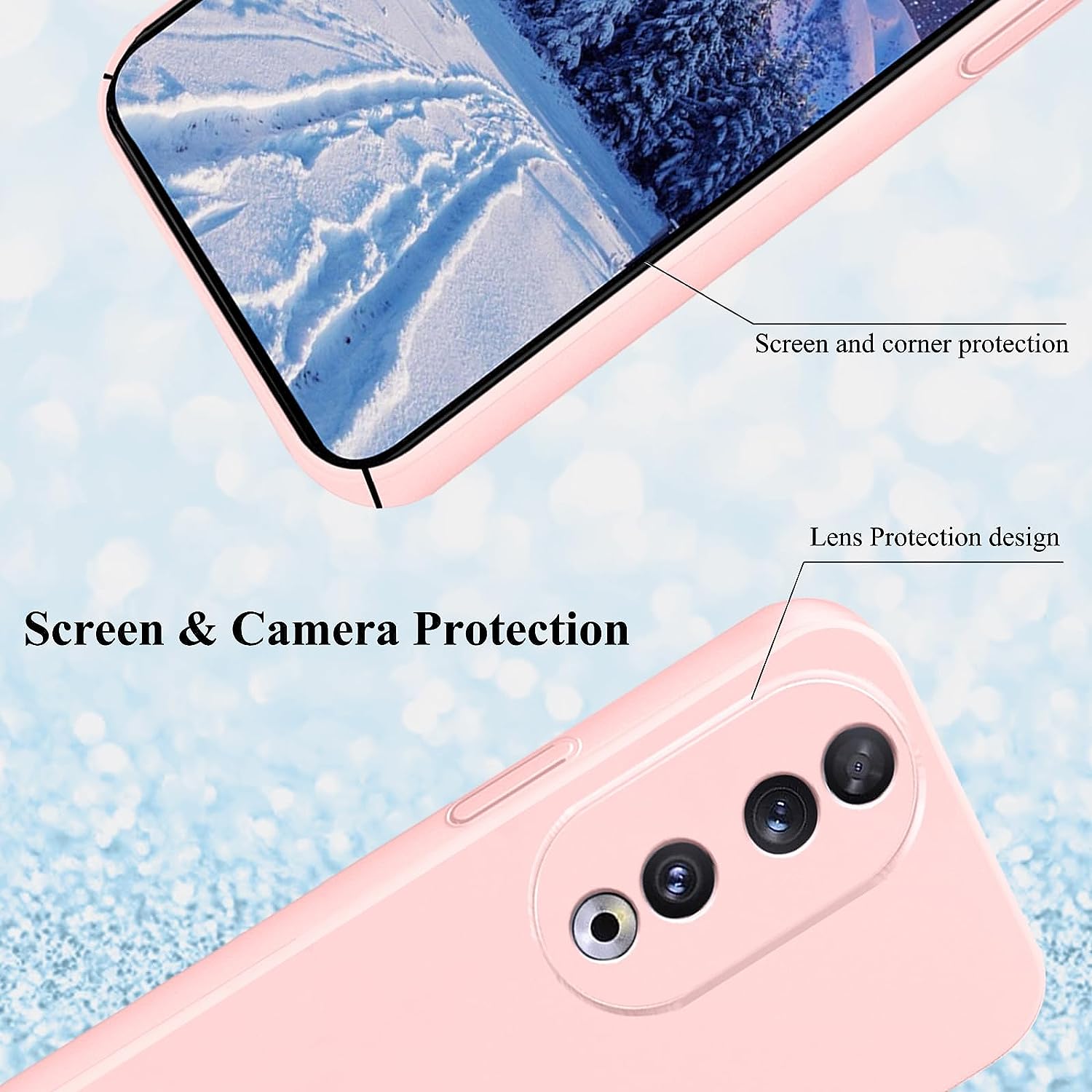 coque-pink-honor-90-5g-little-boutik