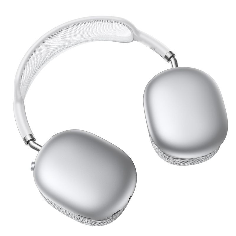 casque-bluetooth-argent-vue-dessus