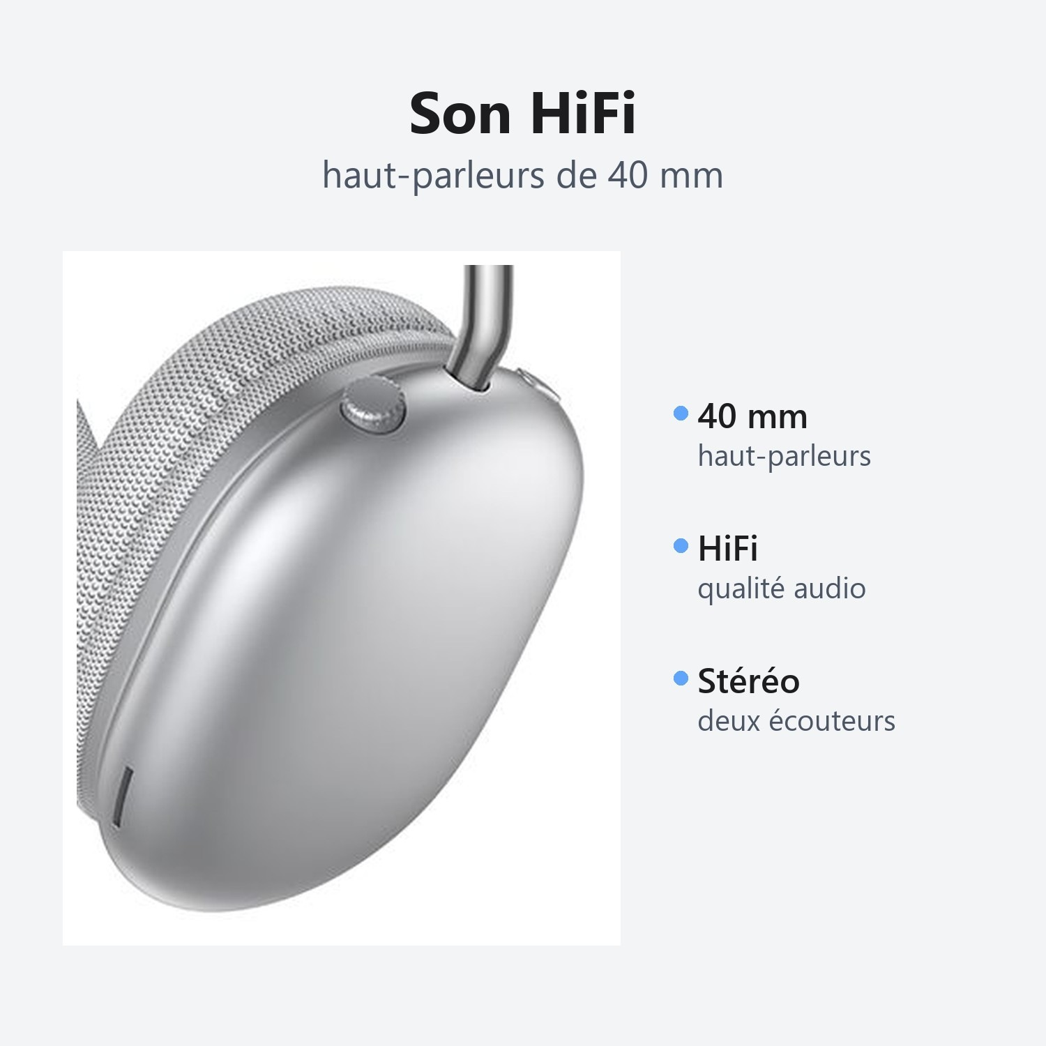 casque-bluetooth-argent-son-hifi-40mm