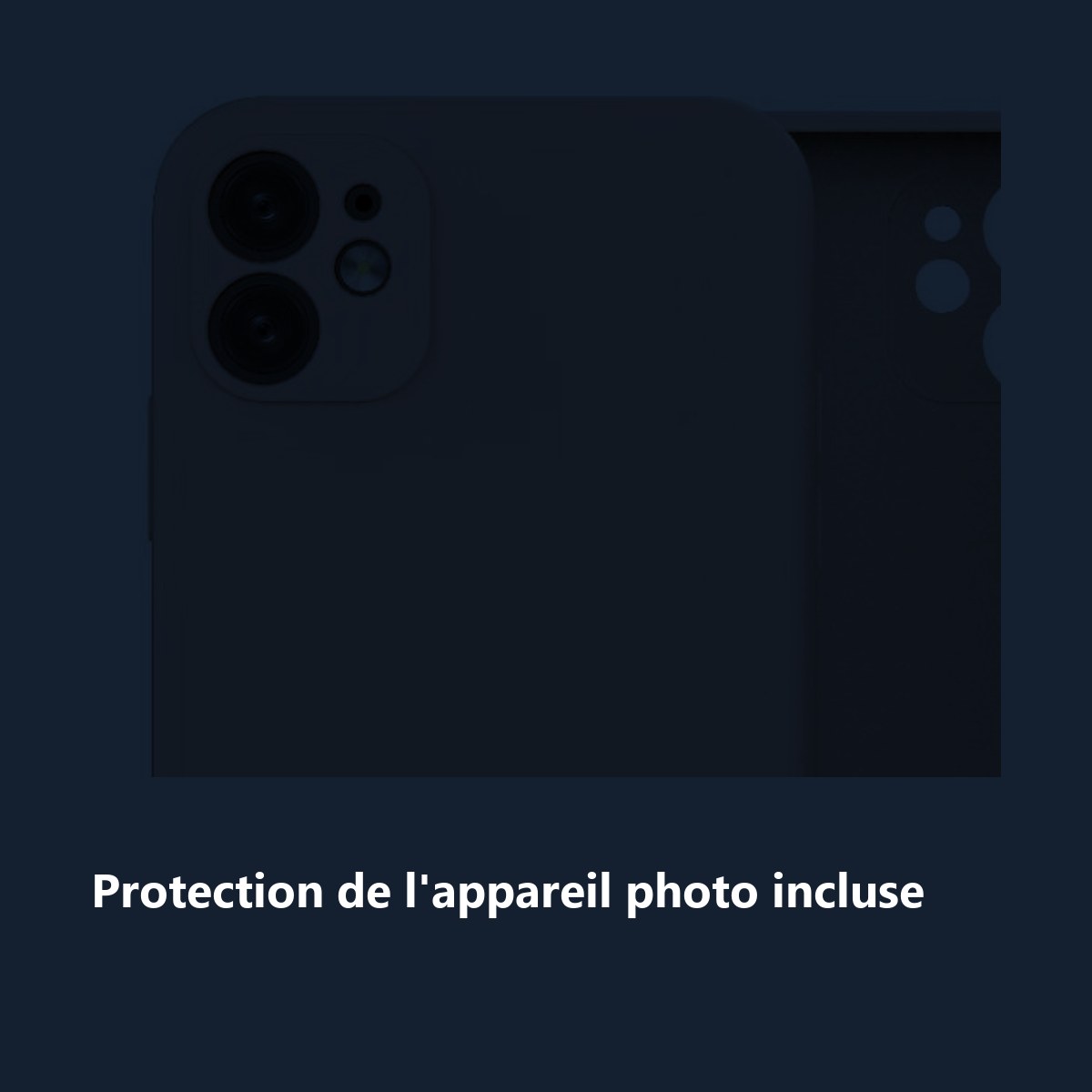 Protection de lappareil photo – Coque Silicone Pour iPhone 11 Couleur Rose Protection Objectif Appareil Photo
