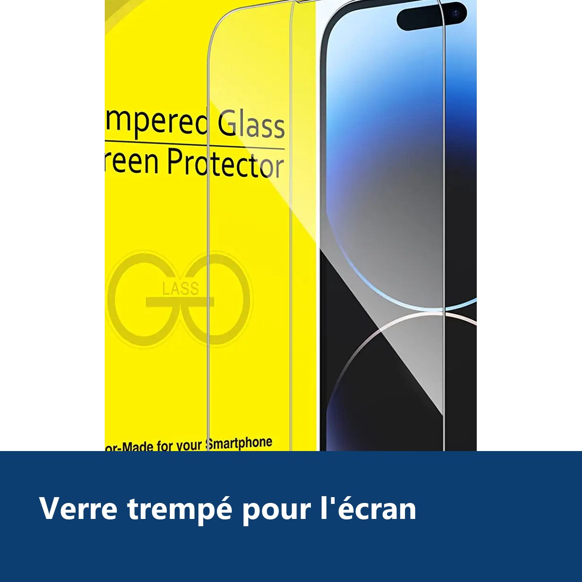 Vue de détail – X2 Verres Trempes Pour iPhone 14 Pro Max