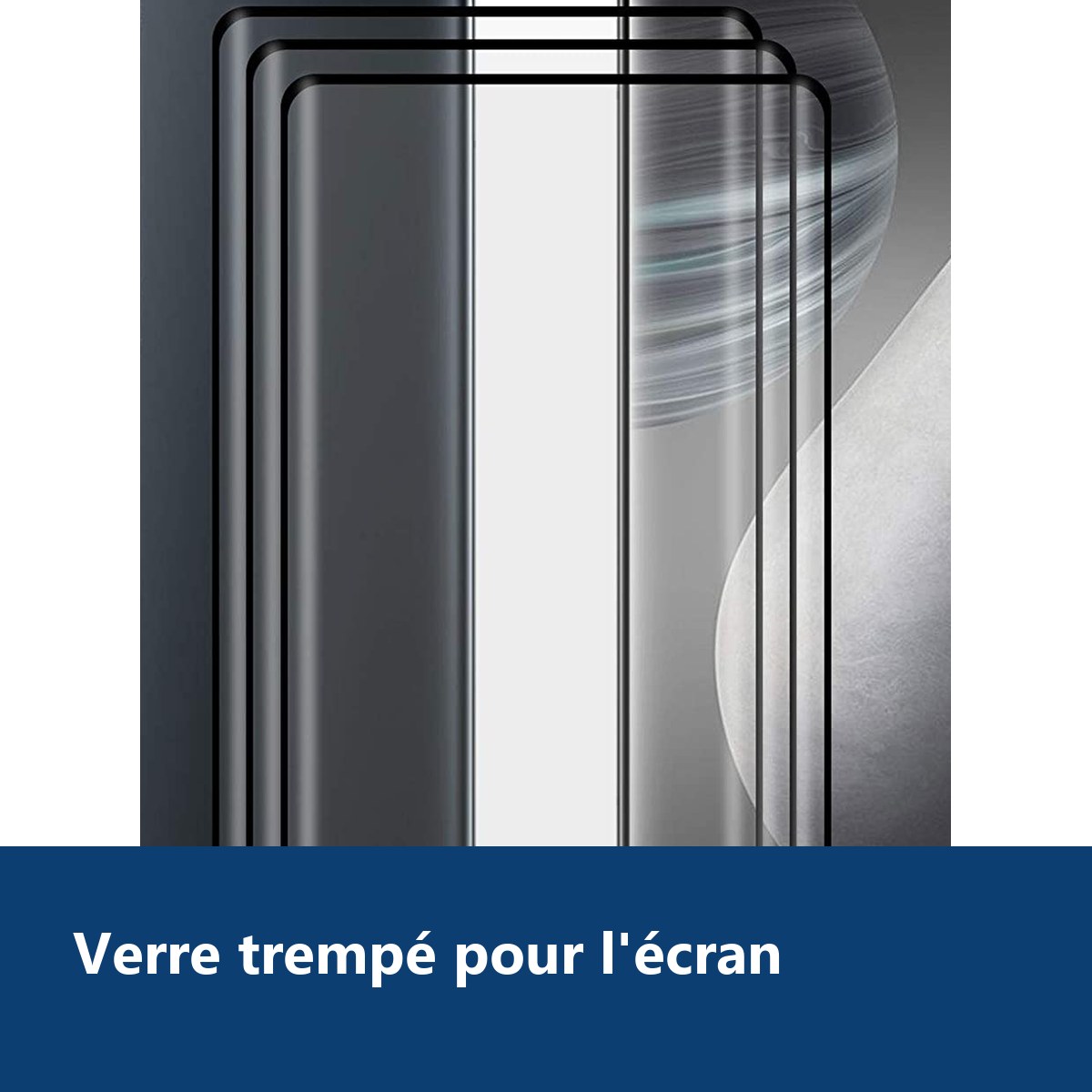 Vue de détail – Verres Trempes X3 Pour Vivo X60 Pro 5G