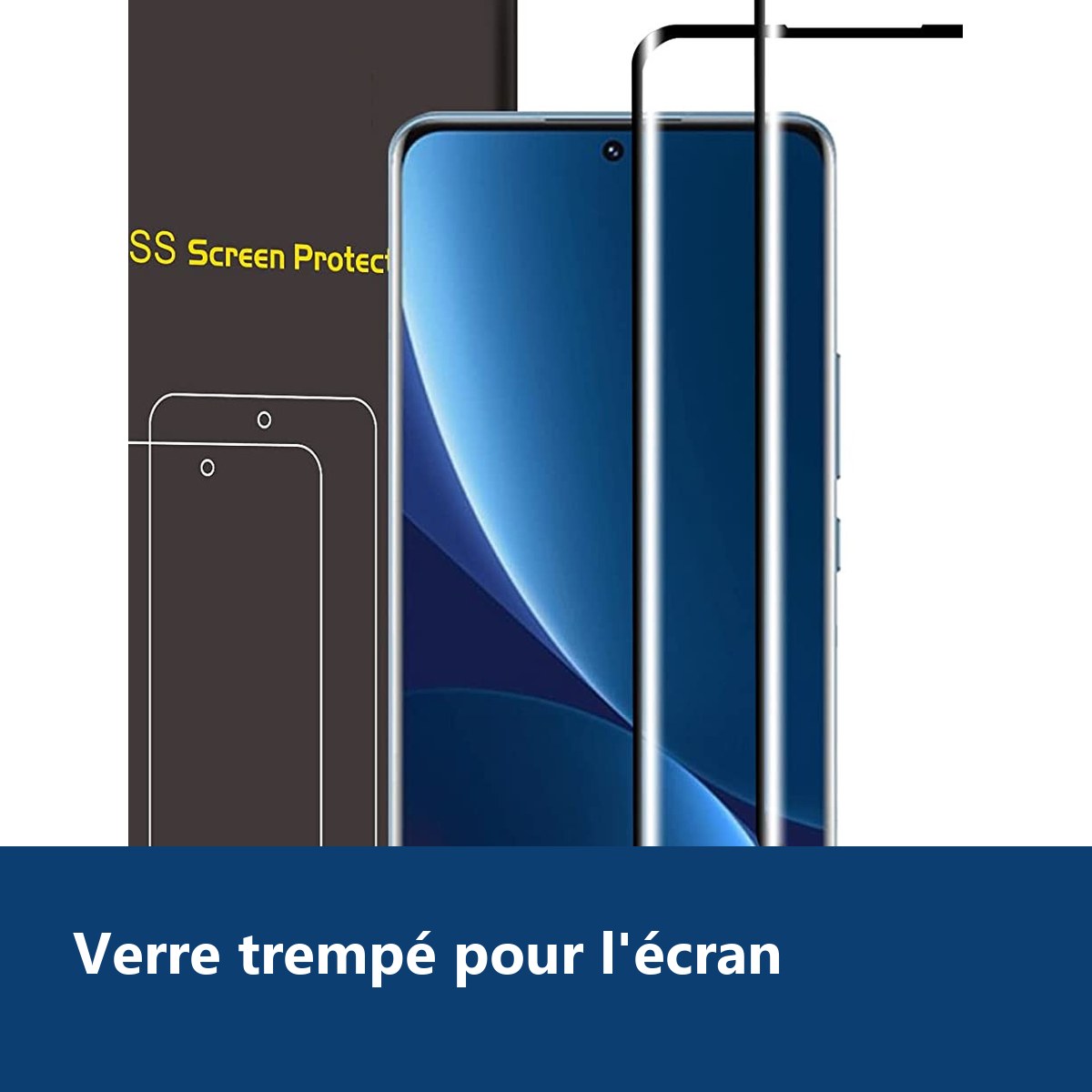 Vue de détail – Verres Trempes X2 Pour Xiaomi 12 Pro