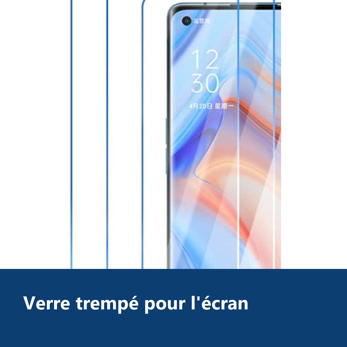 Vue de détail – Verres Trempes X3 Pour Realme 9i 4G