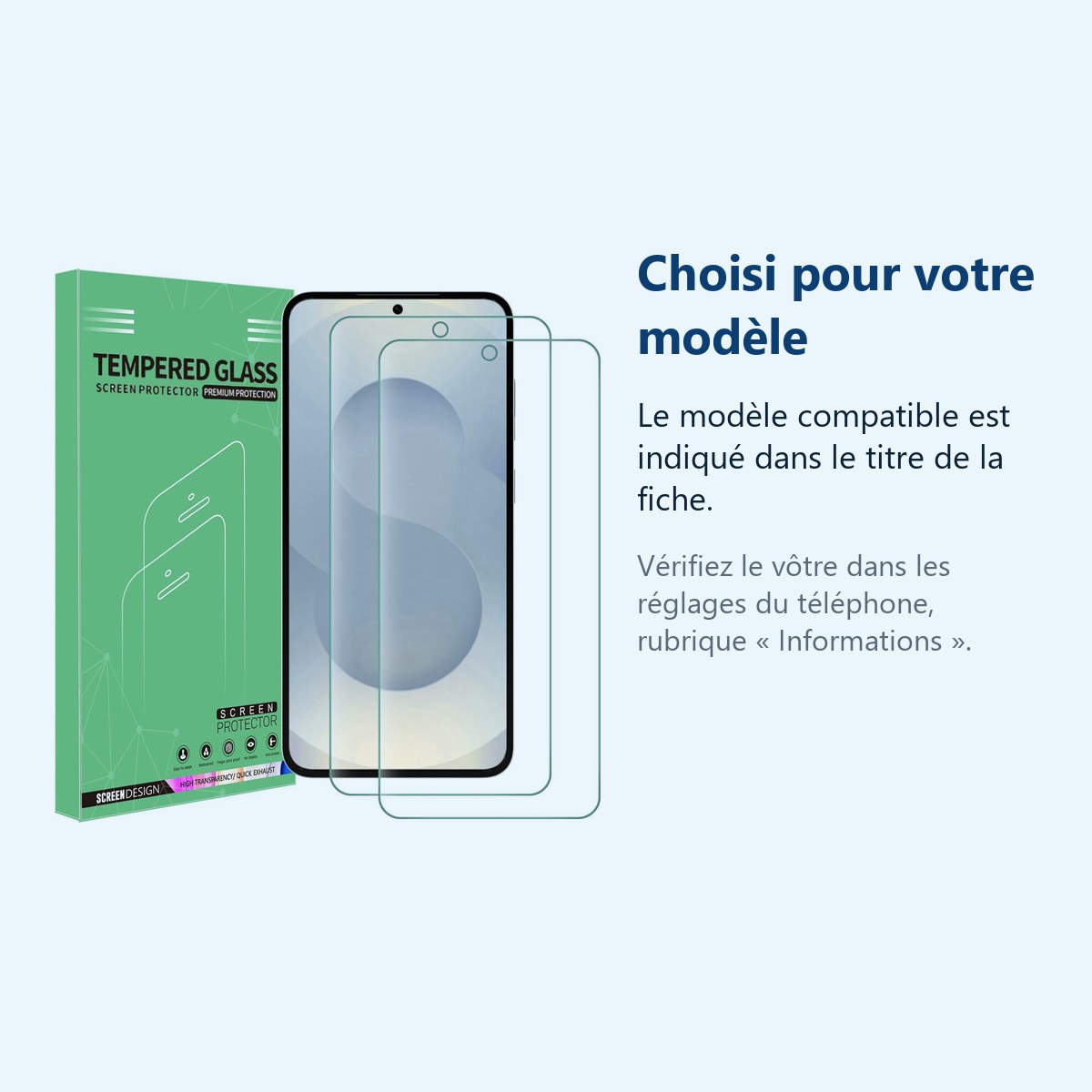 Accessoire ajusté au modèle exact – Verres Protection Camera Arriere X2 Pour Samsung Galaxy S25 Plus