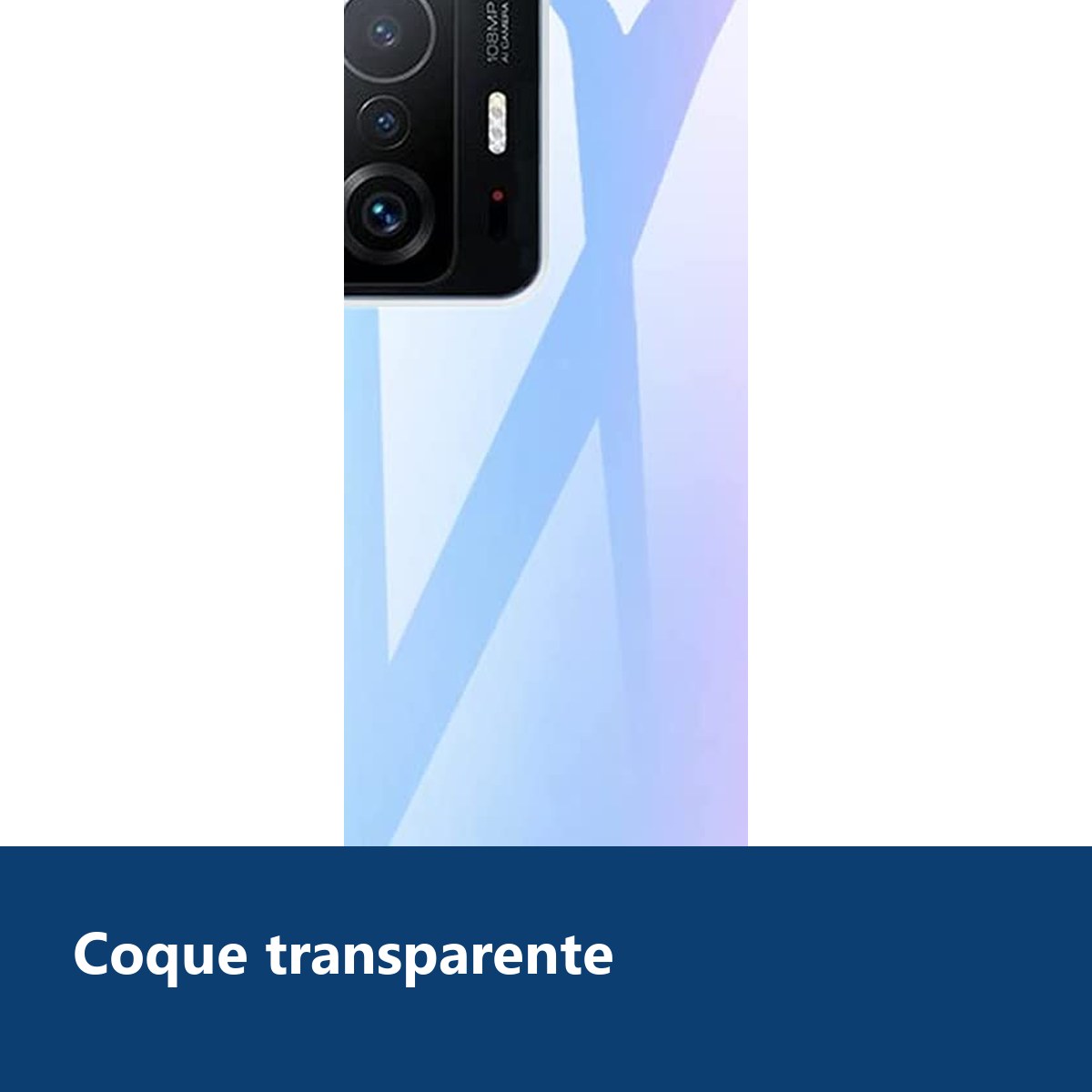 Vue de détail – Coque Silicone Transparente Pour Xiaomi 11T / 11T Pro