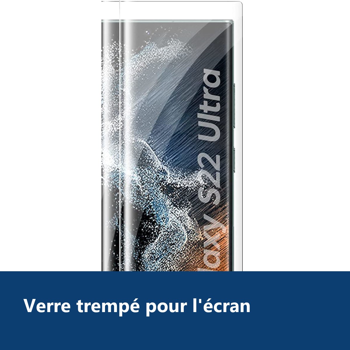 Vue de détail – Verres Trempes X3 Pour Samsung Galaxy S22 Ultra 5G