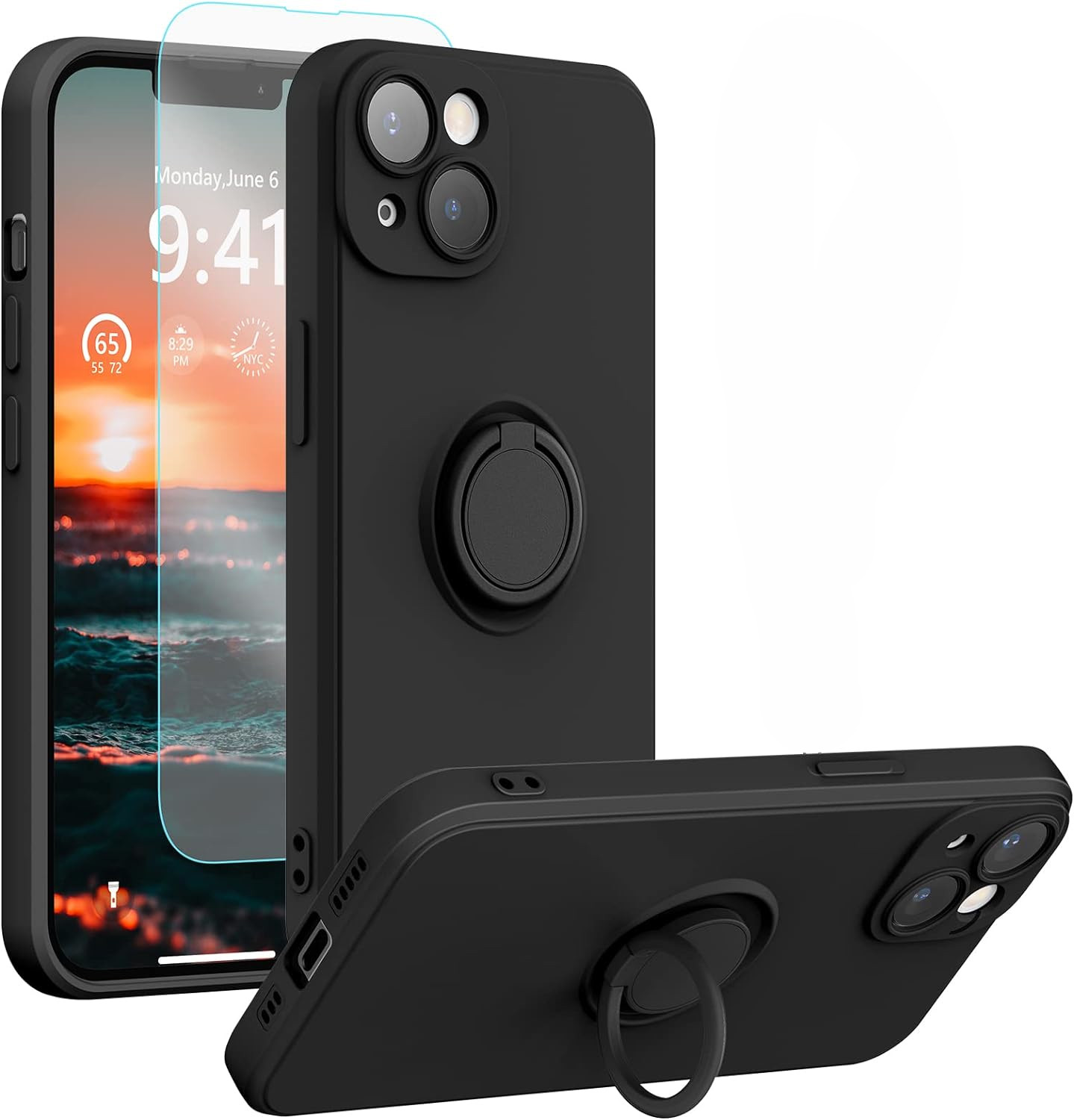 coque-anneau-noir-verre-trempe-iphone-14-plus-little-boutik