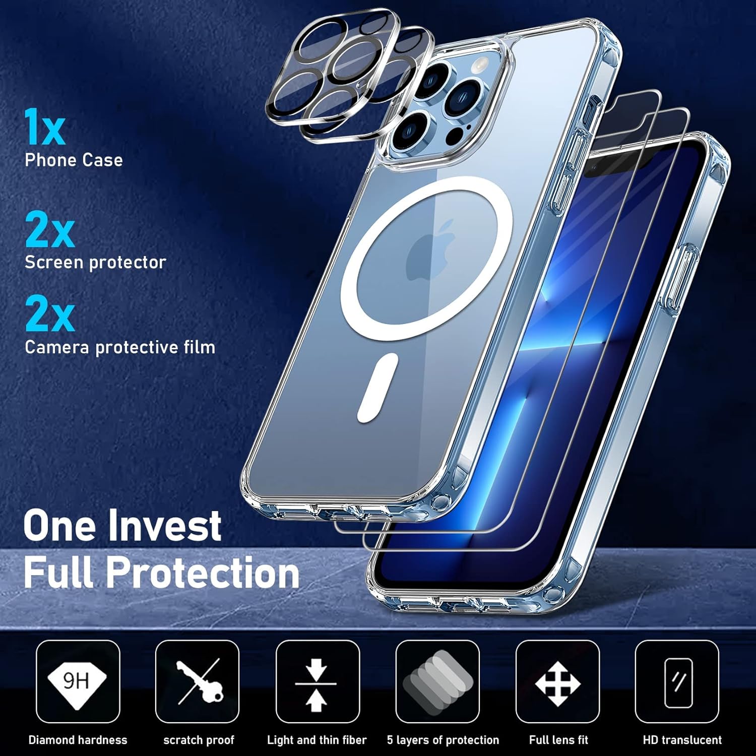 case-magsafe-pack-verre-trempe-camera-x2-iphone-13-pro-max-little-boutik