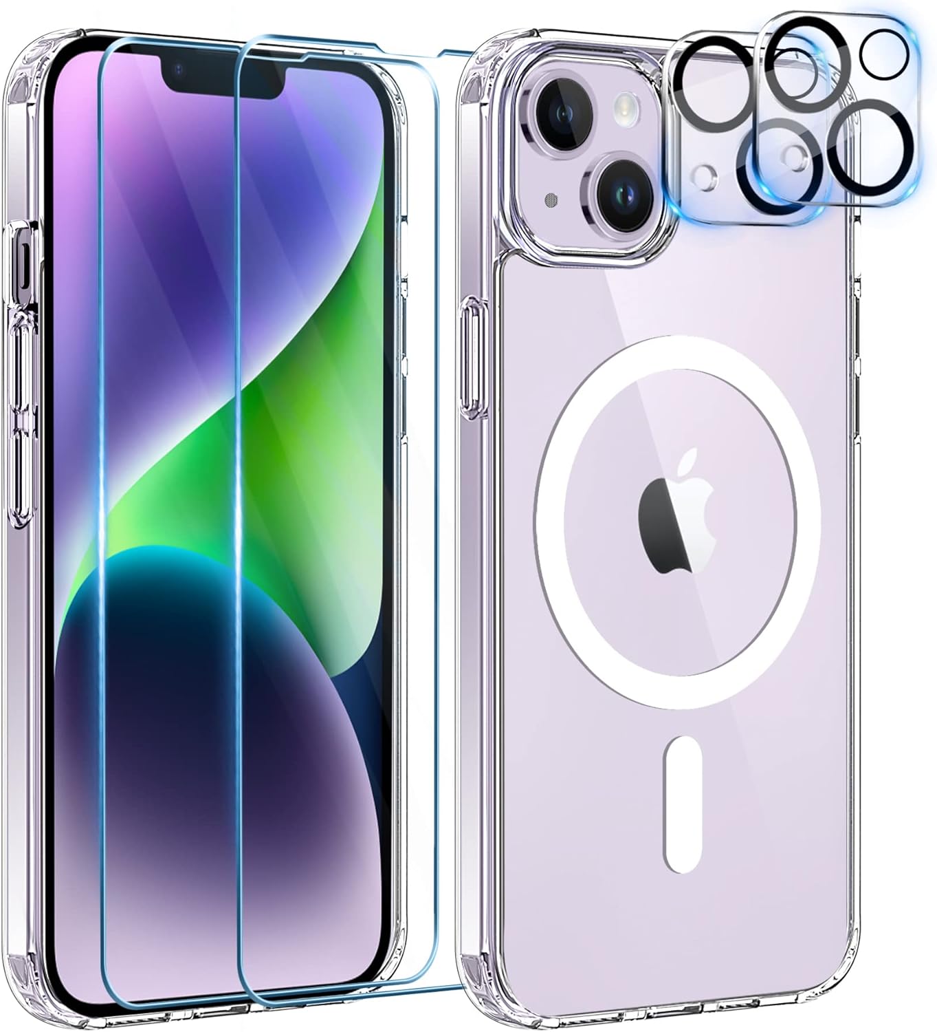 Coque Silicone Transparente Little Boutik Pour IPhone 12 Pro Max, Compatible Magsafe, Neuve