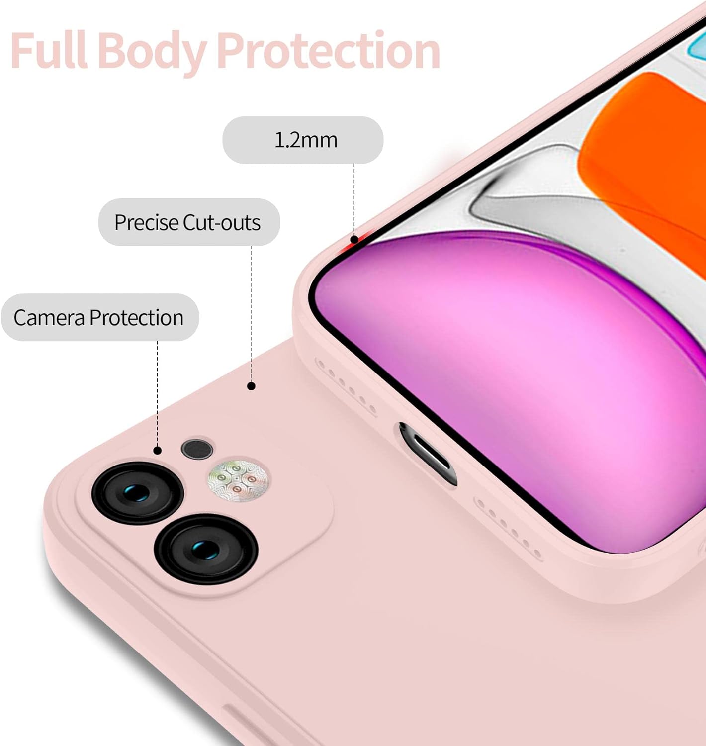 coque-rose-verre-trempe-iphone-11-little-boutik