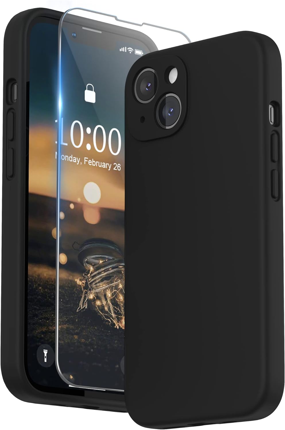 coque-noir-glass-silicone-iphone-13-little-boutik