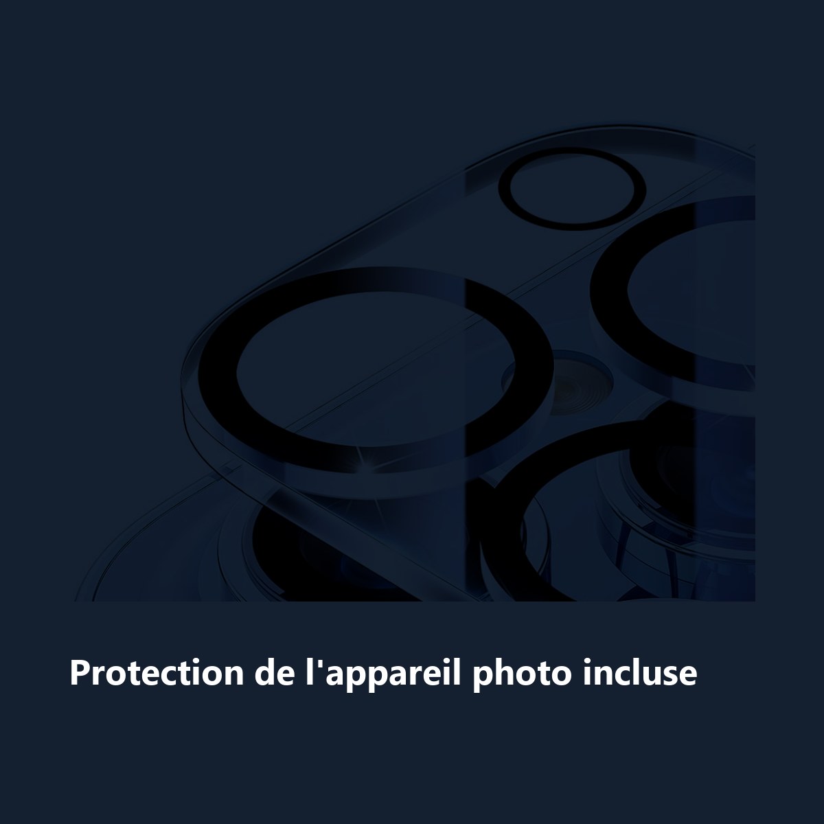 Protection de lappareil photo – Verres Protection Caméra Arrière X2 Pour iPhone 13 Pro