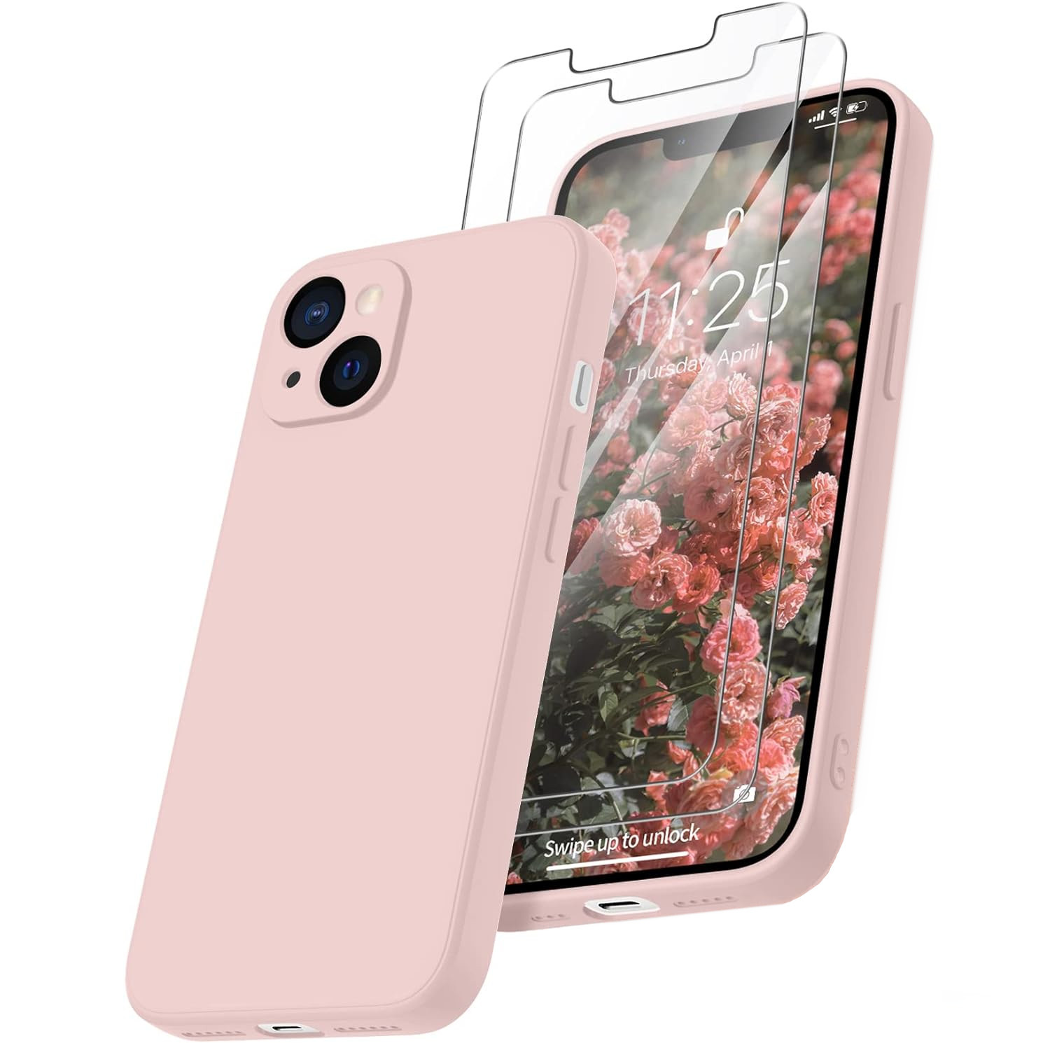 coque-rose-glass-x2-silicone-iphone-13-little-boutik