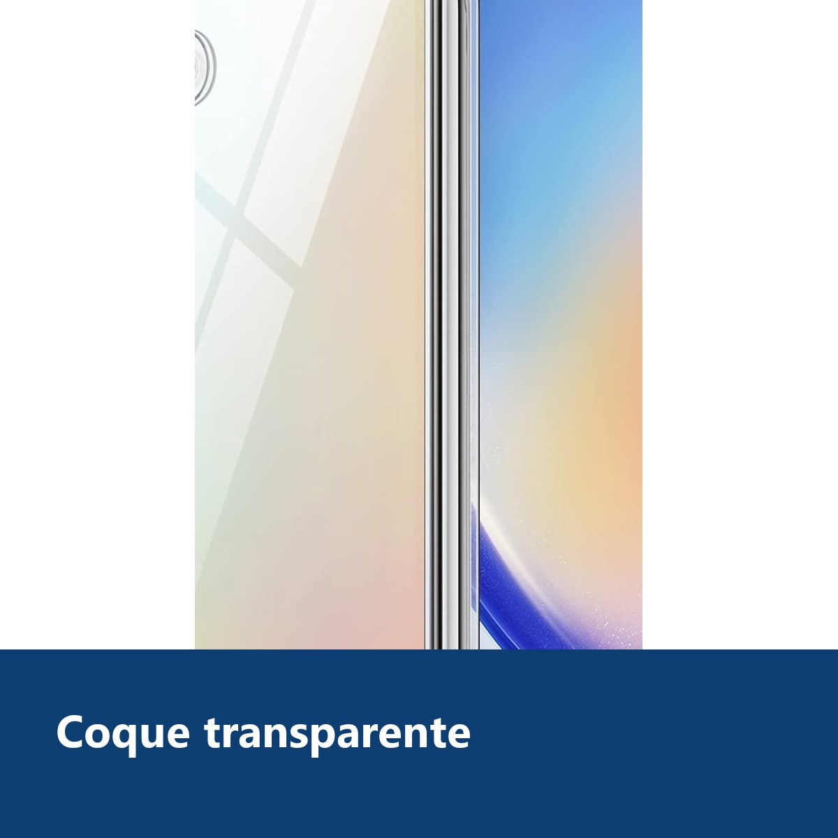 Vue de détail – Coque Transparente pour Samsung Galaxy A34 5G (6,6 pouces)