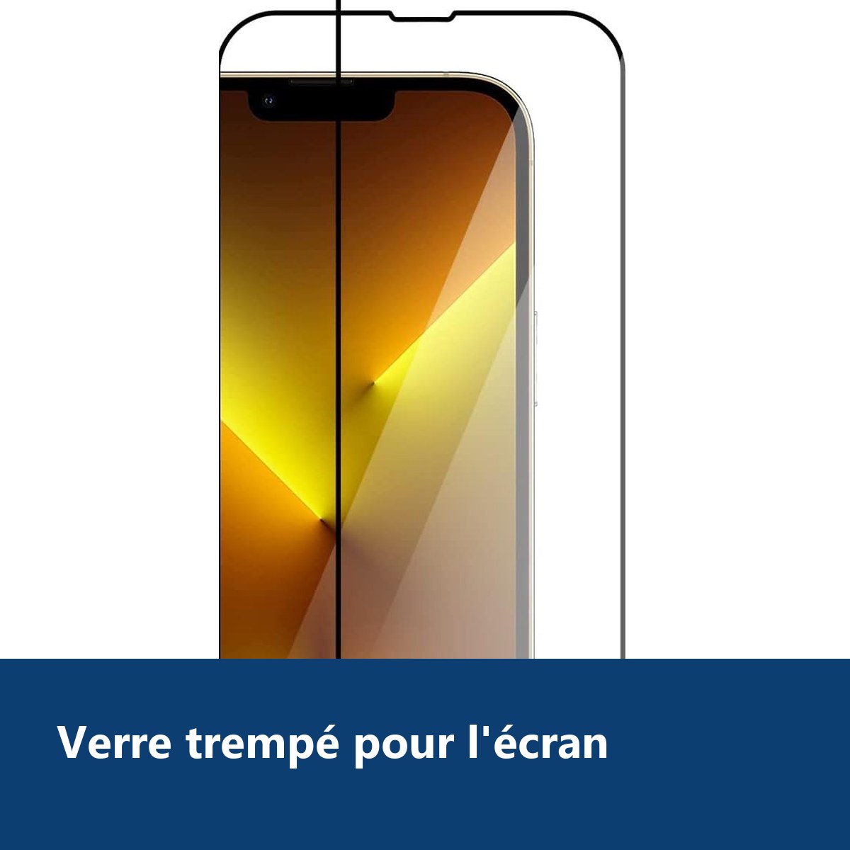Vue de détail – Verres Trempés X2 Pour iPhone 13 Pro Max