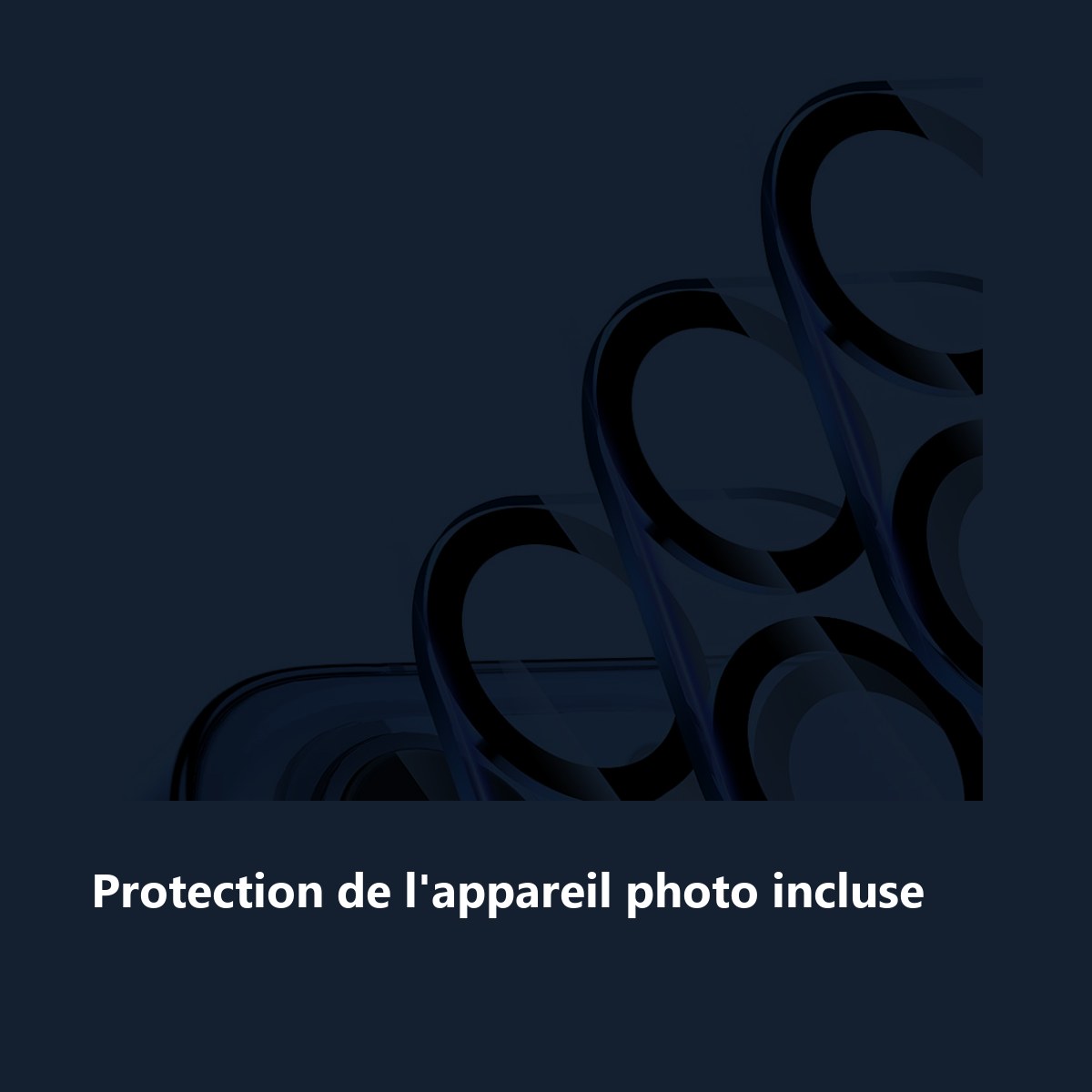 Protection de lappareil photo – Verres Protection Caméra Arrière X3 Pour iPhone 13 Pro Max