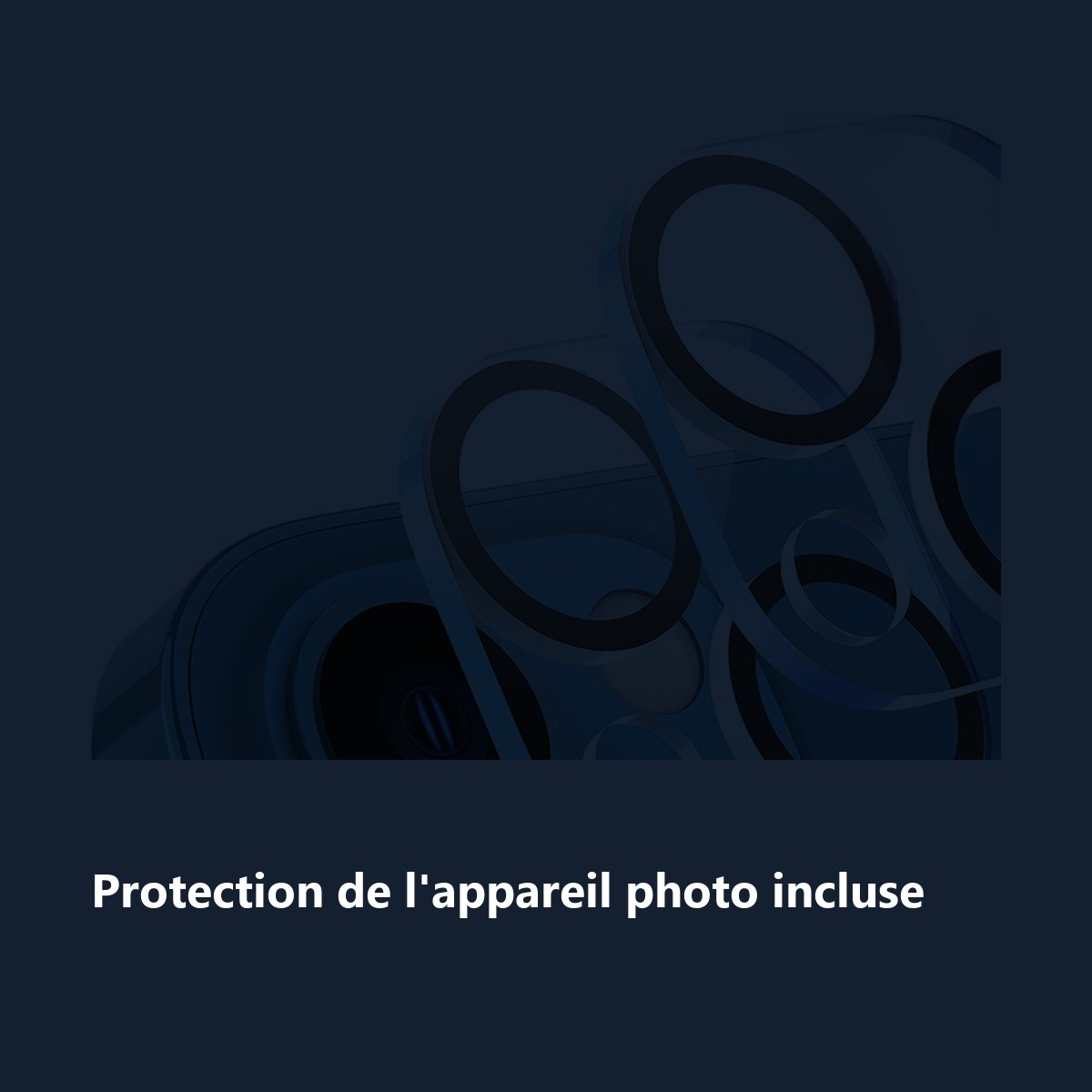 Protection de lappareil photo – Lot de 2 Protections Caméra Arrière en Verre Trempé pour Apple iPhone 13 Mini –