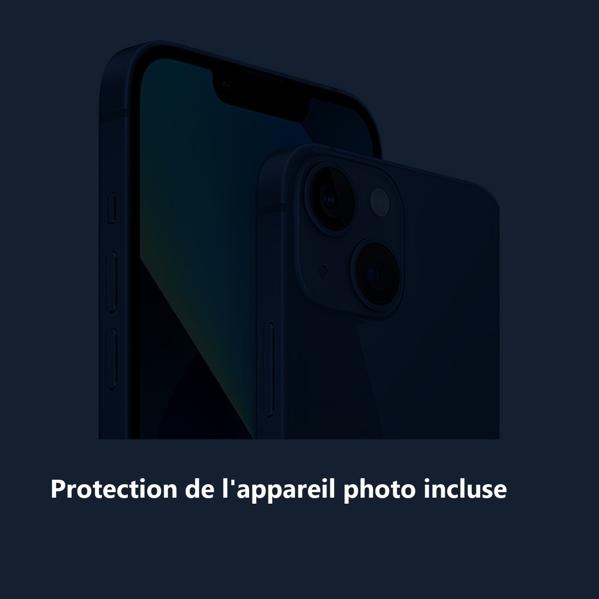 Protection de lappareil photo – Verres Protection Caméra Arrière X2 Pour iPhone 13